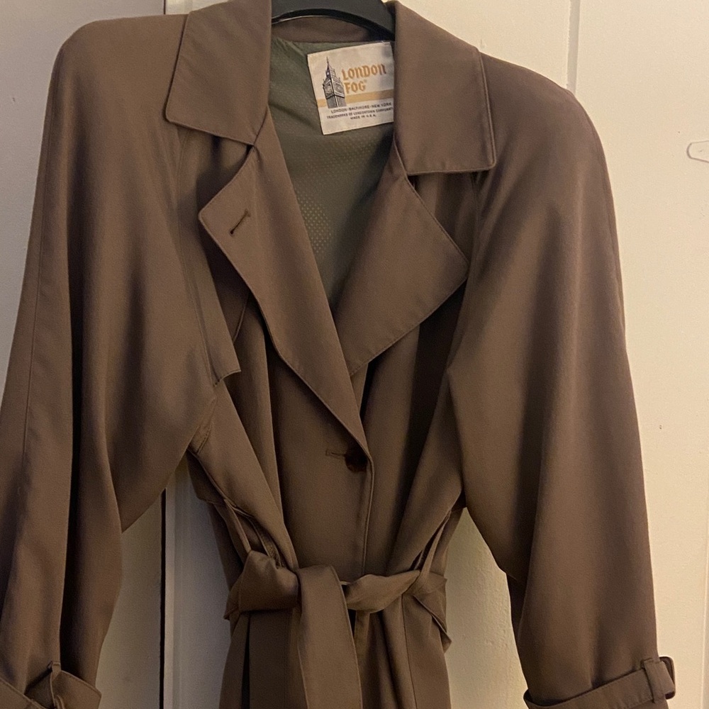 London Fog Trench Coat